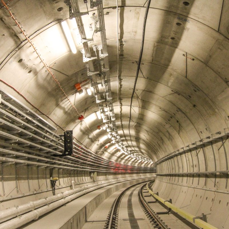 Kabelleitsysteme Tunnelbau von eldax